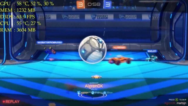Rocket League - Nvidia Geforce GTX 970 Benchmark|1080p Max Settings! смотреть онлайн