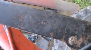 Самодельная подножка к мотоблоку.