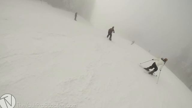 Chilli Snowblades + Quadrum Deck = Snow Scoot! │ The Vault Pro Scooters смотреть онлайн