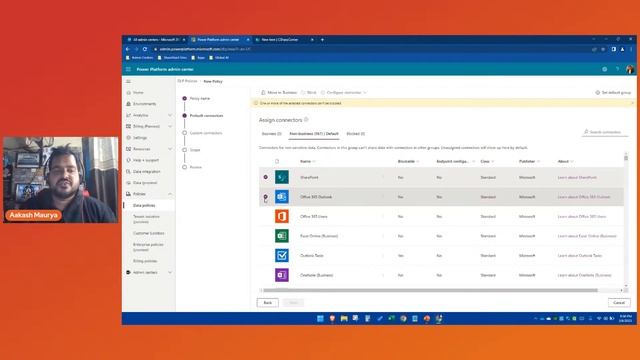How to configure data loss prevention (DLP) policies in Power Platform - MVP Show ft. Aakash Morya смотреть онлайн