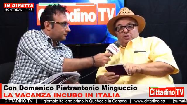 La vacanza-incubo in Italia di Domenico Pietrantonio Minguccio. смотреть онлайн