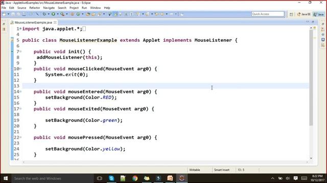 How To Create and Use awt. event package Components in Java смотреть онлайн