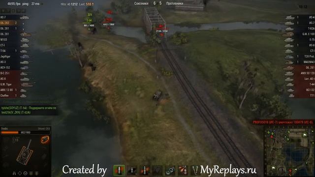 WOT: Live Oaks - Object 263 - 5 frags - смотреть онлайн