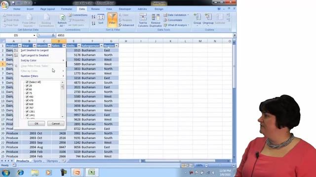 Excel 2007 Filter Tips смотреть онлайн