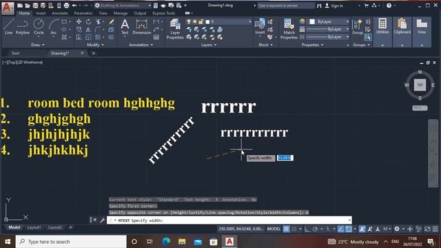 Auto cad Text, Multiline text ,single line text//Autocad Beginners tutorials in kannada//Autocad202 смотреть онлайн