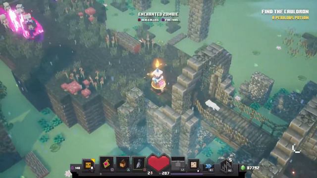 Minecraft Dungeons: Echoing Void - Part 1 смотреть онлайн
