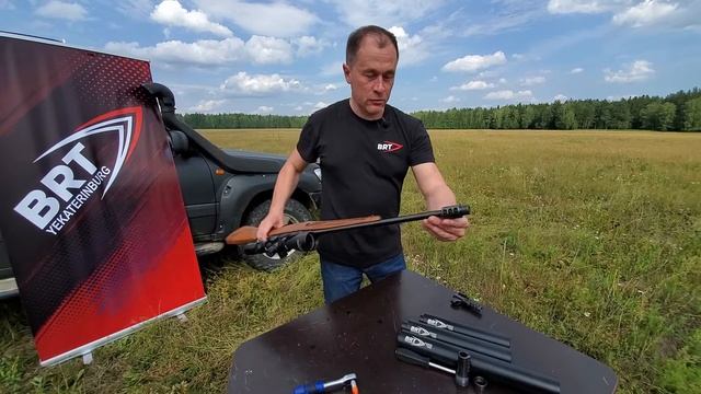 ДТК на ствол без резьбы - прямая муфта смотреть онлайн