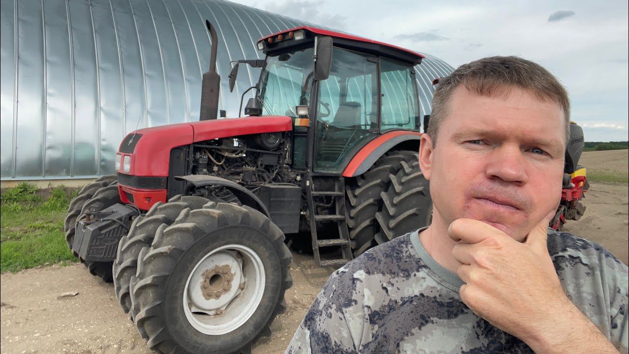 Трактор МТЗ 1523, шесть сезонов 1800 часов, отзыв о работe. смотреть онлайн