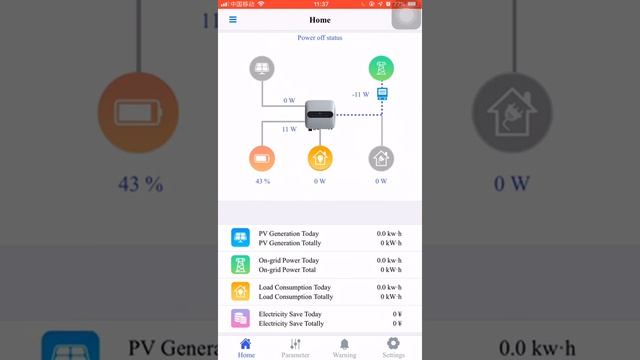 How to set WIFI monitoring on hybrid inverter? смотреть онлайн