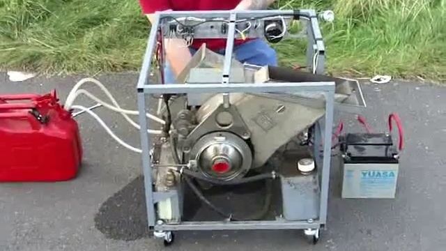 Jet Engine, Starter Rotax CT2023 from Harrier Jump Jet смотреть онлайн