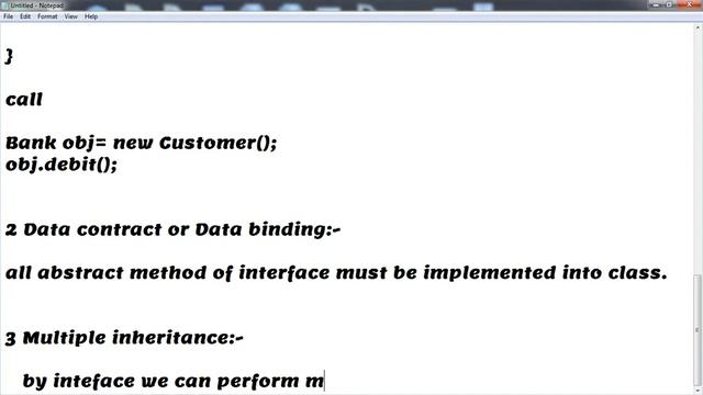 Interface in Java in hindi by shiva sir смотреть онлайн
