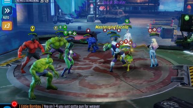 Red Hulk 1-4 Marvel Strike Force смотреть онлайн