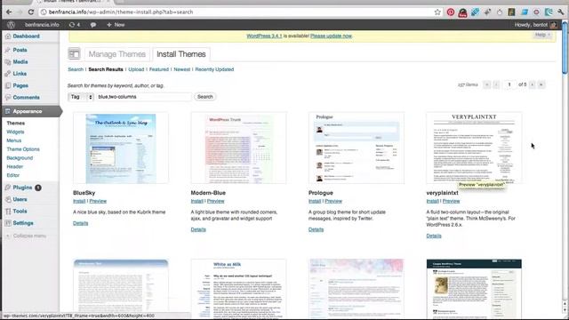 Ben Francia - How to Install a WordPress Theme смотреть онлайн