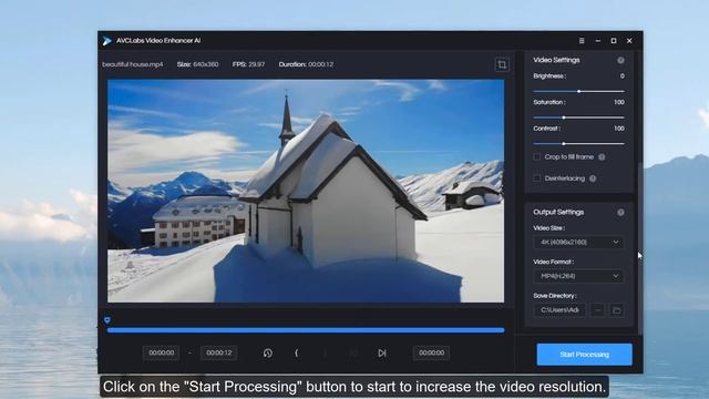 Increase Video Resolution From 480p, 720p To 1080p, 4K Even 8K (with Super Resolution)