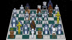 Star Wars Chess SEGA CD 2 player gameplay part 3.