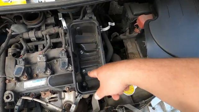 Peugeot 107 Service  SPARK PLUGS OIL OIL FILTER AND AIR FILTER REPLACEMENT