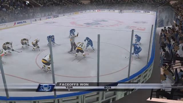 NHL 2K7 Xbox 360 gameplay season mode - Boston Bruins vs Toronto Maple Leafs смотреть онлайн