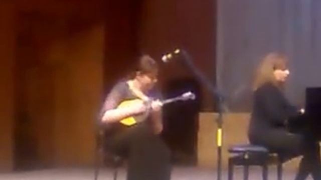 Роберто ди Морино. Сюита для флейты. 3 часть