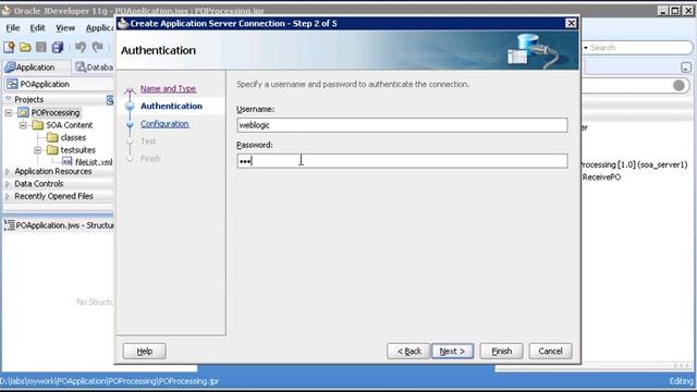 Setting Up Application Server Connections in JDeveloper смотреть онлайн