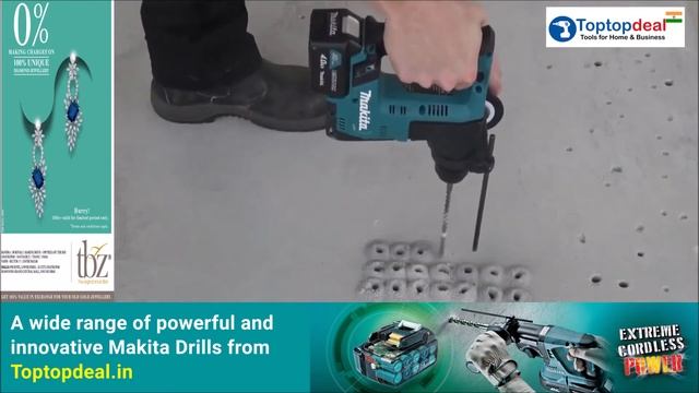 MAKITA HR140DZ 10.8V CXT SLIDE SDS+ PLUS HAMMER DRILL смотреть онлайн