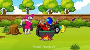 어몽어스 AMONG US vs Sheriff Toadster Choo-Choo Charles | TOP 10 Peanut Among Us Animation | Cartoon