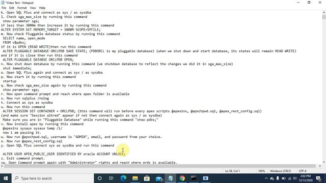 How to Install Oracle APEX 20.2 | DB 12cR1 [Pluggable] смотреть онлайн