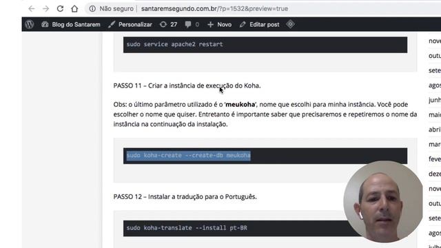 Aula 1 - instalação e Configuração - Curso de Koha Library System смотреть онлайн