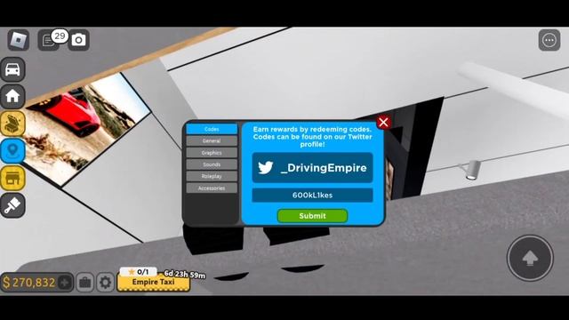 *NEW* ALL WORKING CODES FOR DRIVING EMPIRE 2023 | ROBLOX DRIVING EMPIRE CODES 2023 ( MARCH ) смотреть онлайн