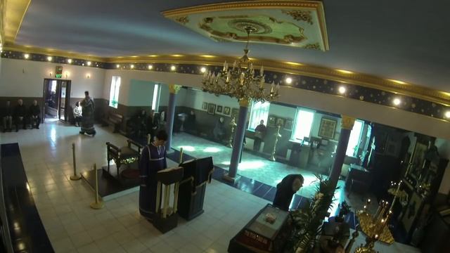 Великая Суббота. Вечерня с литургией св. Василия Великого смотреть онлайн