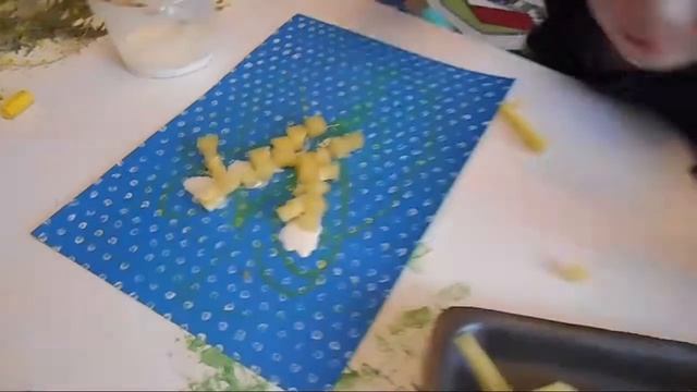 Поделка Мимоза из поролона на 8 марта