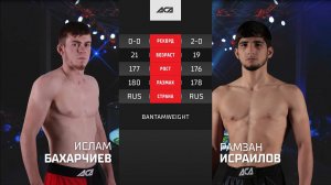 Ислам Бахарчиев vs. Рамзан Исраилов | Islam Bakharchiev vs. Ramzan Israilov | ACA YE 42