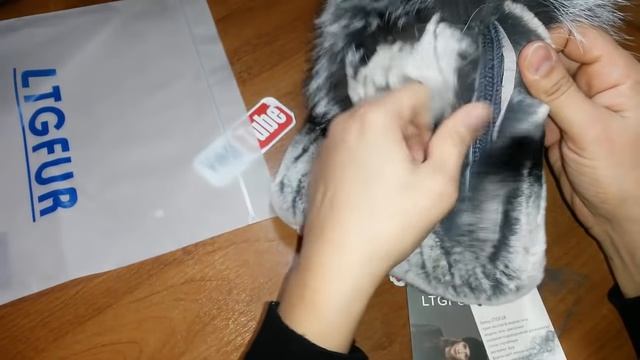 Посылка из Китая(Распаковка от Лены) женская вязанная шапка с мехом смотреть онлайн