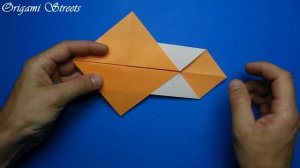 Как сделать лису из бумаги. Оригами  лиса