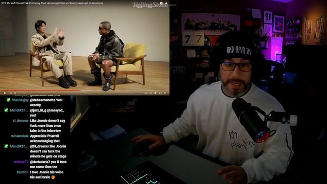 Director Reacts - 'RM & Pharrell Interview' (Rolling Stone) смотреть онлайн