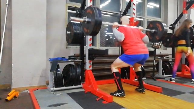Штангистские приседания 100х12(6) 3п смотреть онлайн