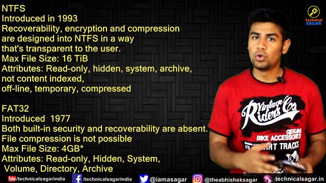 फाइल सिस्टम क्या होता है | Understanding File System | FAT32 Vs NTFS | смотреть онлайн