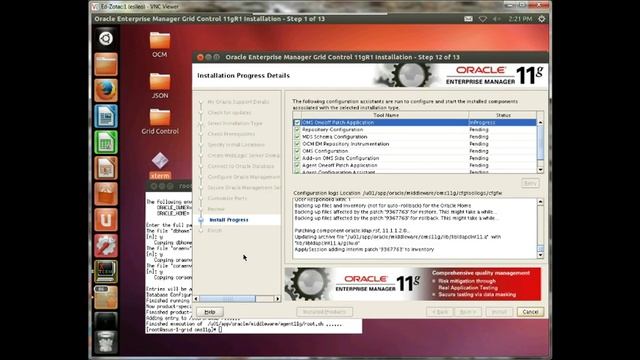 Oracle Grid Control Installation смотреть онлайн