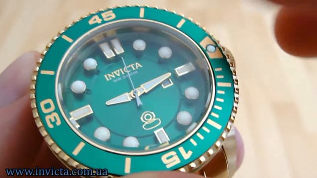 Invicta 19817 Lady Pro Diver Gold 300m смотреть онлайн