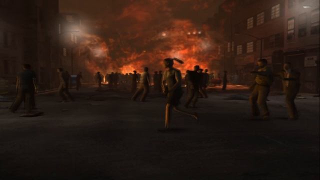 Cindy Lennox vs zombie horde - Resident Evil: Outbreak смотреть онлайн