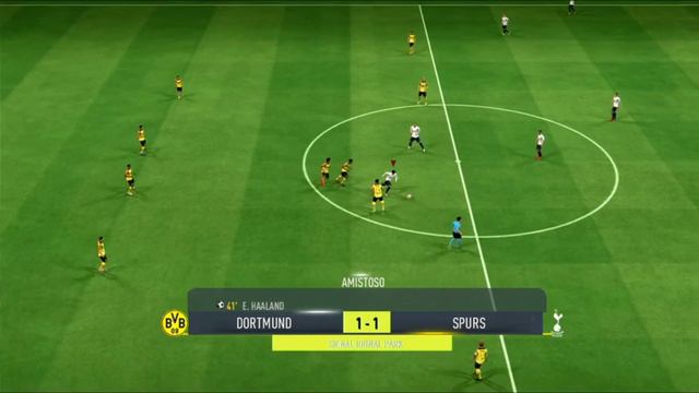 FIFA 22 XBOX 360 - Borussia Dortmund vs Tottenham - Gameplay смотреть онлайн