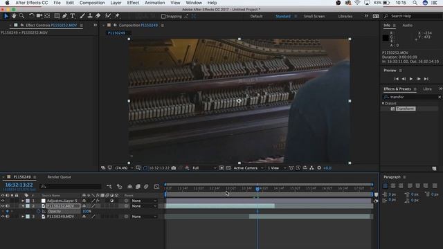 How To Make a Zoom Blur Transition in After Effects смотреть онлайн