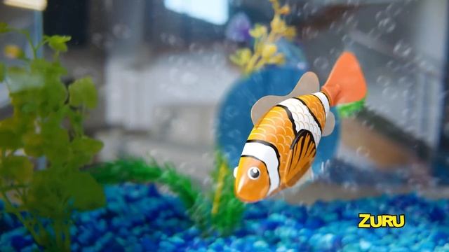 Robo Fish - the ultimate PRANK fish! Swims like a real fish! It's MAGIC! смотреть онлайн