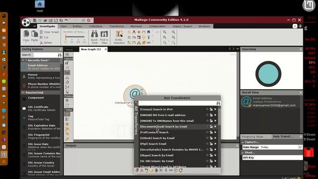 maltego Find Information from a gmail Phone Number and more 2019 смотреть онлайн