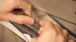 Как открыть велосипедный замок цепи.