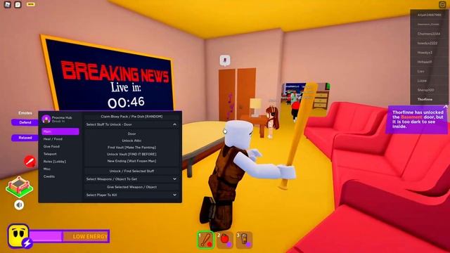 *NEW* Break In Script Hack Gui l Kill All l Open Areas l And More l Roblox смотреть онлайн