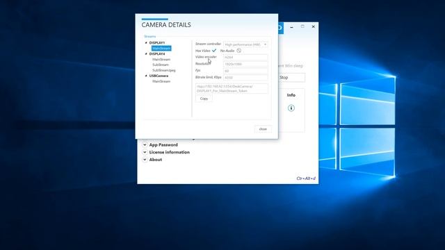 How to stream PC desktop as ONVIF with 60 FPS rate with DeskCamera 4.x смотреть онлайн