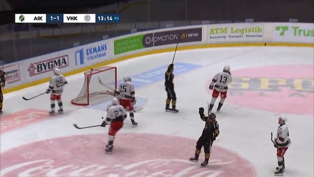 AIK HOCKEY - Alla mål i Hockeyallsvenskan 2020/21 смотреть онлайн