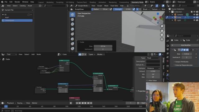 How to use Node Tools in Blender 4.0 смотреть онлайн