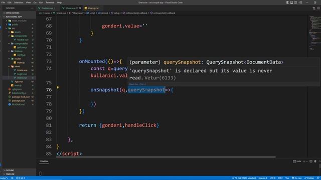 11# Kullanıcı Gönderilerini Listeleme İşlemi [Vue 3 - Firebase 9] смотреть онлайн