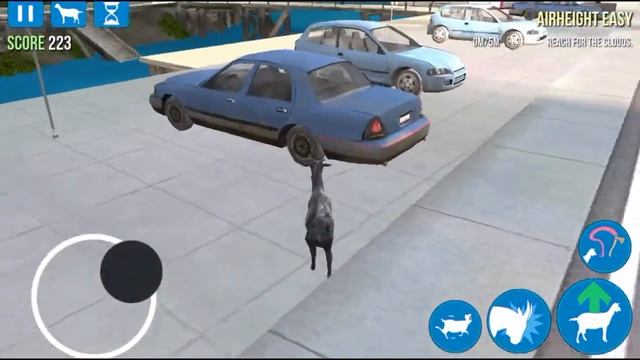 УГАР ДО СЛЁЗ !!! Симулятор козла, творим беспредел в городе ◉ Goat Simulator смотреть онлайн